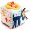 Lilliputiens Cube Activites Ferme Sonore Jaune