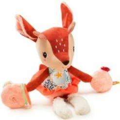 Lilliputiens Peluche Multi-activités Stella Le Faon