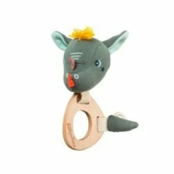 Lilliputiens Hochet En Bois Joe