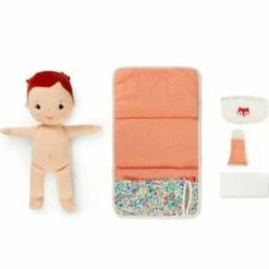 Lilliputiens Set à Langer De Poupée Fleurs