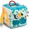 Lilliputiens Cube D'activités Sonore En Tissu Jungle (13 Cm)