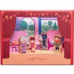 Lilliputiens Théâtre D'activités Aimanté Le Petit Chaperon Rouge