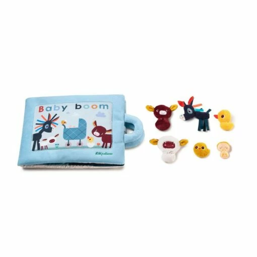 Livre D'activités Baby Boom - Lilliputiens -Jouet Soldes Magasin livre d activites baby boom lilliputiens