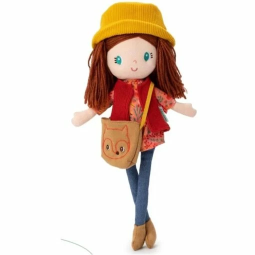 Poupée Nature Léa - Lilliputiens -Jouet Soldes Magasin poupee nature lea lilliputiens