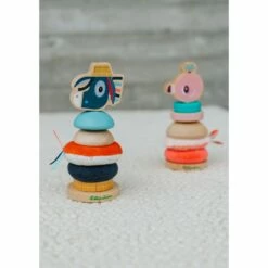 Lilliputiens Pyramide à Empiler Ignace -Jouet Soldes Magasin pyramide a empiler ignace 83259 lilliputiens